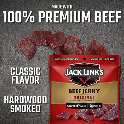 Moses Family Jerky Sample Pack (7 bags) – Flavorful Meat Snack for Lunches, Ready to Eat – 11g of Protein, Made with Premium Beef – 7 total flavors - Teriyaki Flavor included, 2.5 Oz Bags (Packaging May Vary)