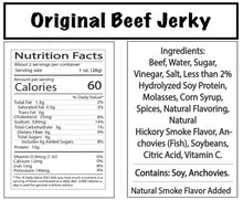 original beef jerky bags