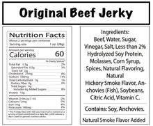 original beef jerky bags